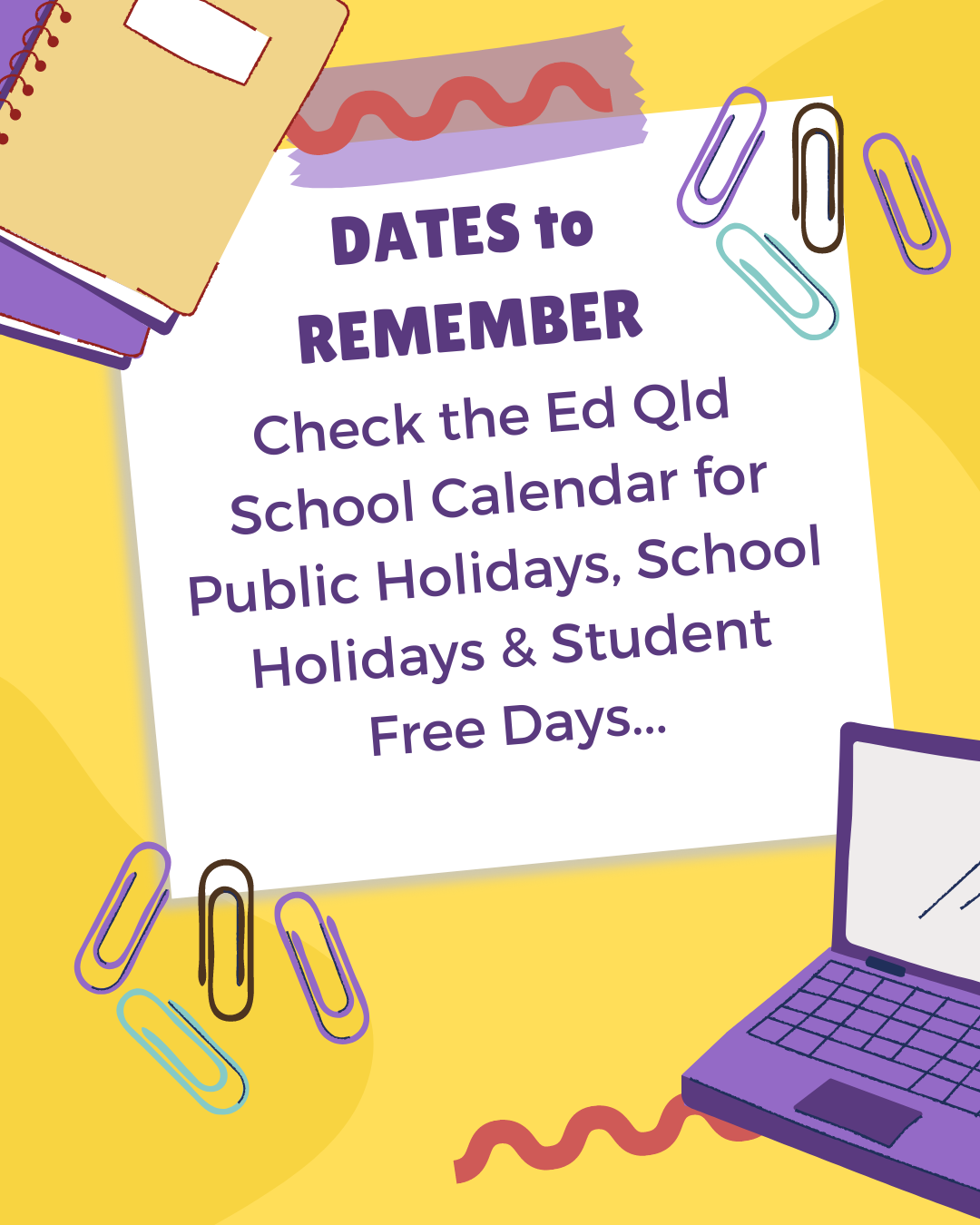 QLD Schools Calendar 2023